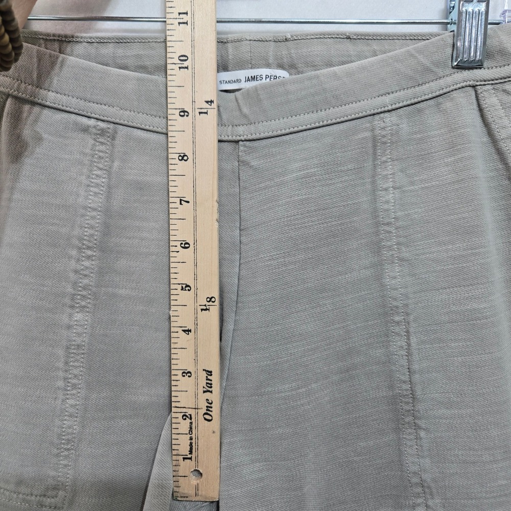 James Perse Jogger Estilo Pants Size 6 Grey Khaki Cotton Pockets Utility #1029 - Picture 7 of 9